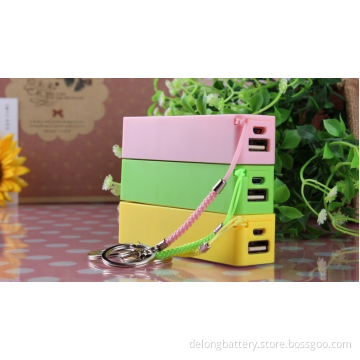 2014 new design 2200mAh key chains mobile power bank